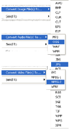 Image, audio video converter. MP3, WMA, AVI, MPG, WMV, BMP, GIF, JPG, etc.
